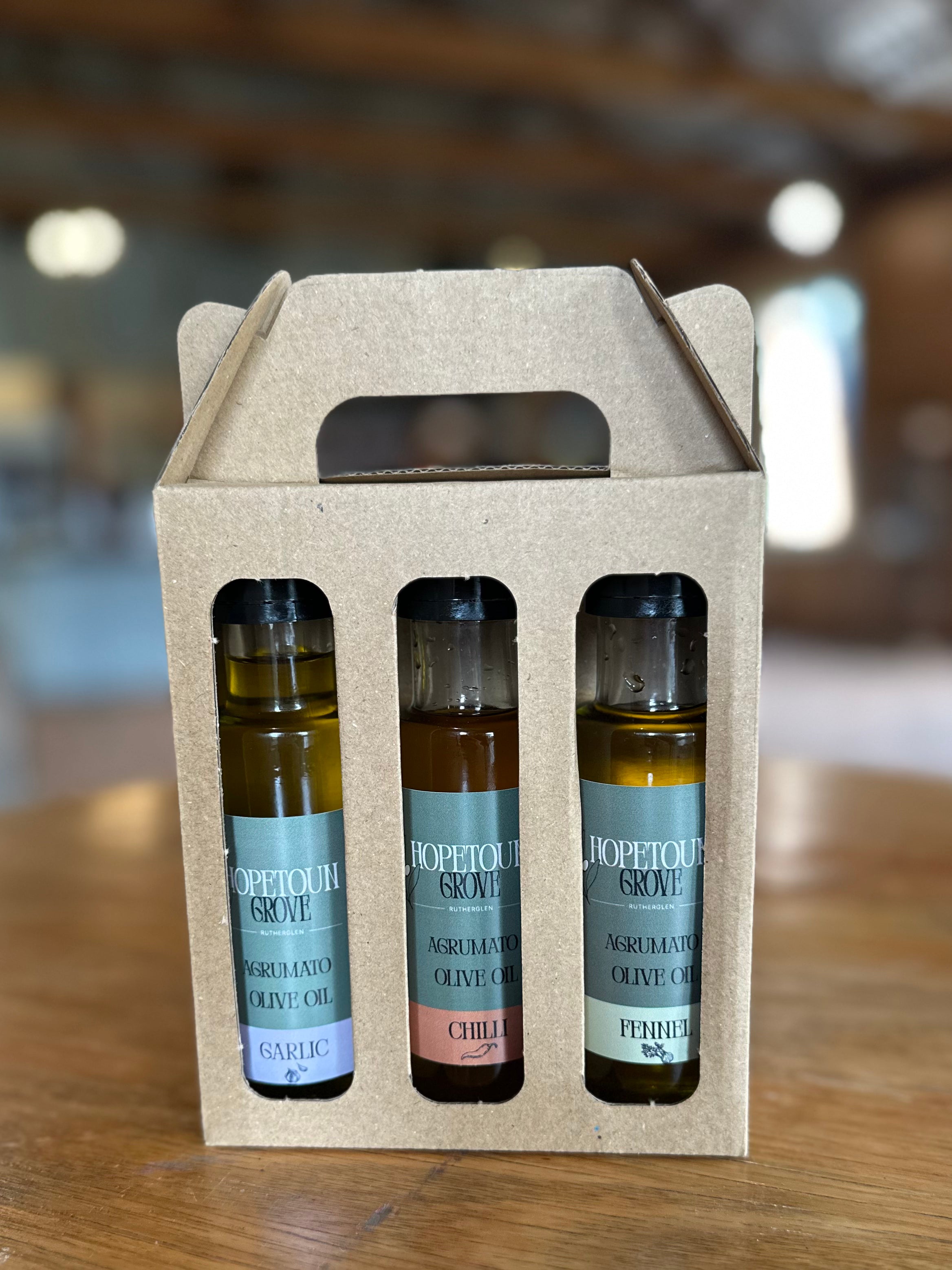 100ml Flavoured Oil Taster 3 Pack